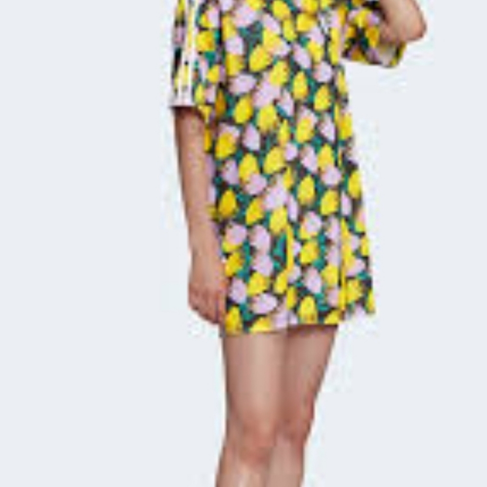 3pc Bundle Adidas Originals Bellista AOP Track Jacket, Skirt & Dress Ret: $163 - Picture 5 of 16